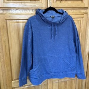 Champion denim blue hooded jacket size XXL